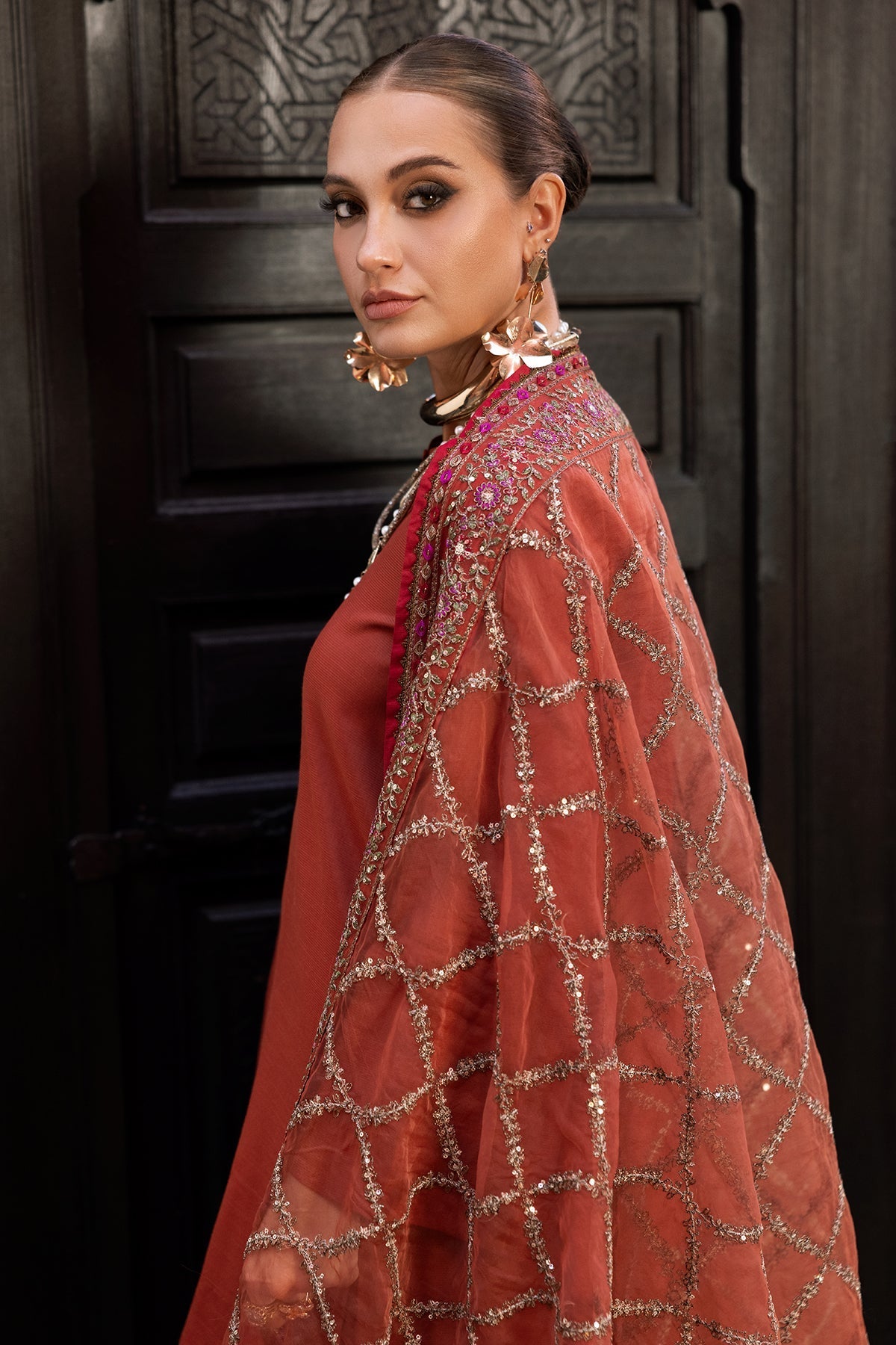 Charizma | Festive Pret | CMA-5-140 - by - Libasekhas UK - Registered Vendor of : Charizma - 100% Original Designer Dresss