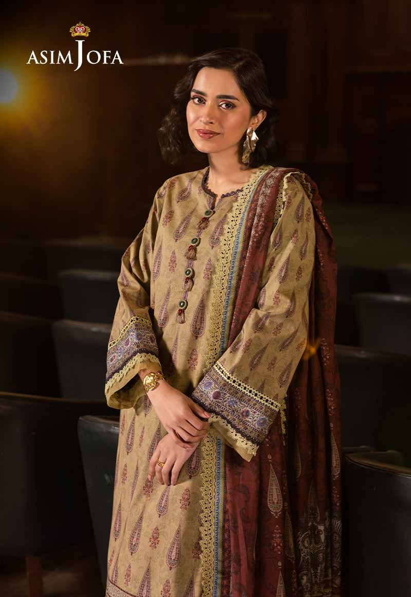 Asim Jofa | Prints Drop 2 | AJUBJ-47 - by - Libasekhas UK - Registered Vendor of : Asim Jofa - 100% Original Designer Dresss
