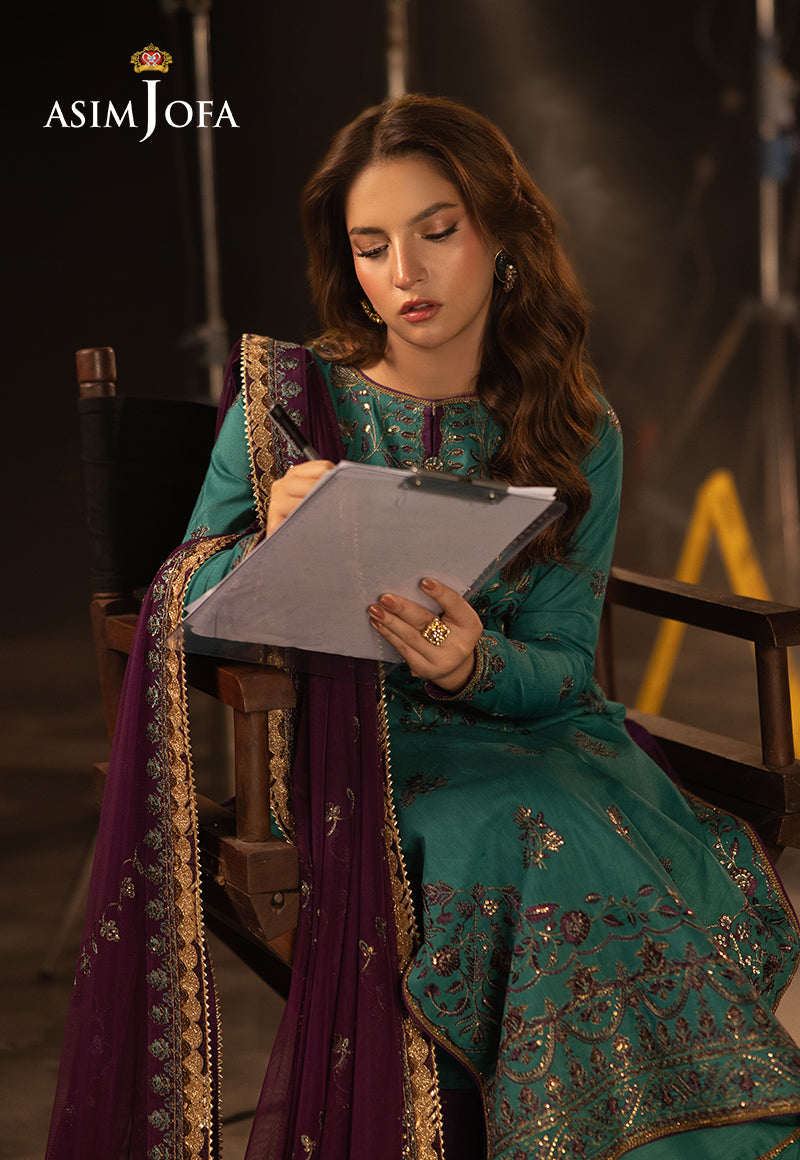 Asim Jofa | Festive Opulence | AJFO-08 - by - Libasekhas UK - Registered Vendor of : Asim Jofa - 100% Original Designer Dresss