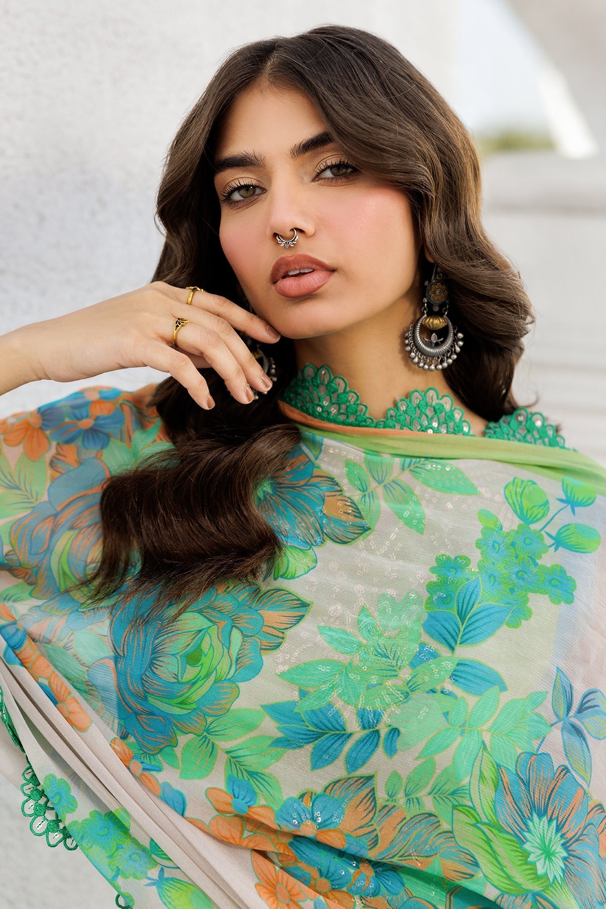 Charizma | Rangoli Lawn | CRO5-03 - by - Libasekhas UK - Registered Vendor of : Charizma - 100% Original Designer Dresss