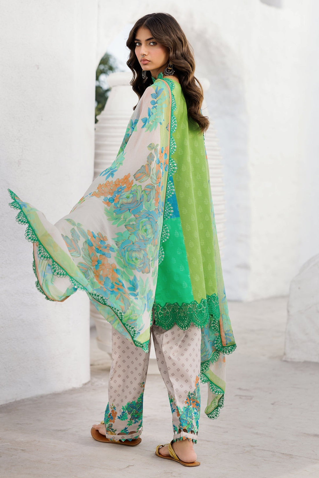 Charizma | Rangoli Lawn | CRO5-03 - by - Libasekhas UK - Registered Vendor of : Charizma - 100% Original Designer Dresss