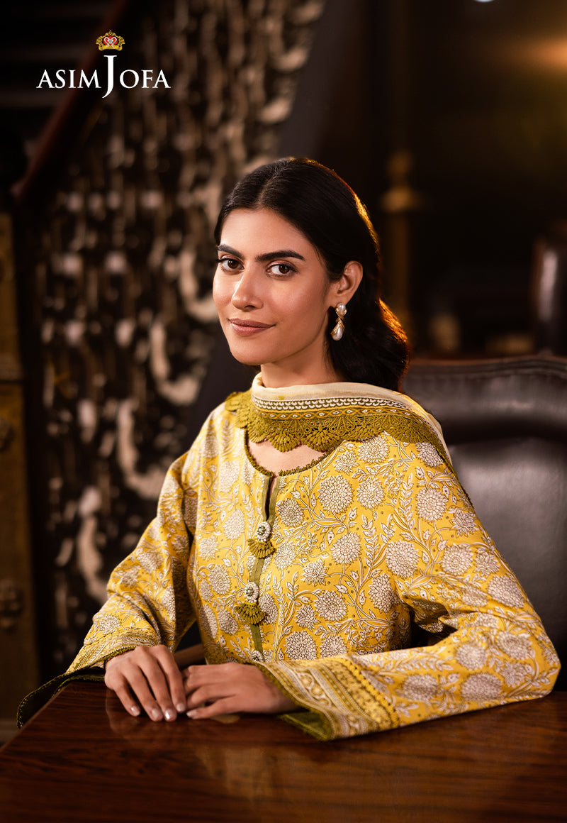 Asim Jofa | Prints Drop 2 | AJUBJ-51 - by - Libasekhas UK - Registered Vendor of : Asim Jofa - 100% Original Designer Dresss