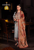 Asim Jofa | Prints Drop 2 | AJUBJ-11 - by - Libasekhas UK - Registered Vendor of : Asim Jofa - 100% Original Designer Dresss
