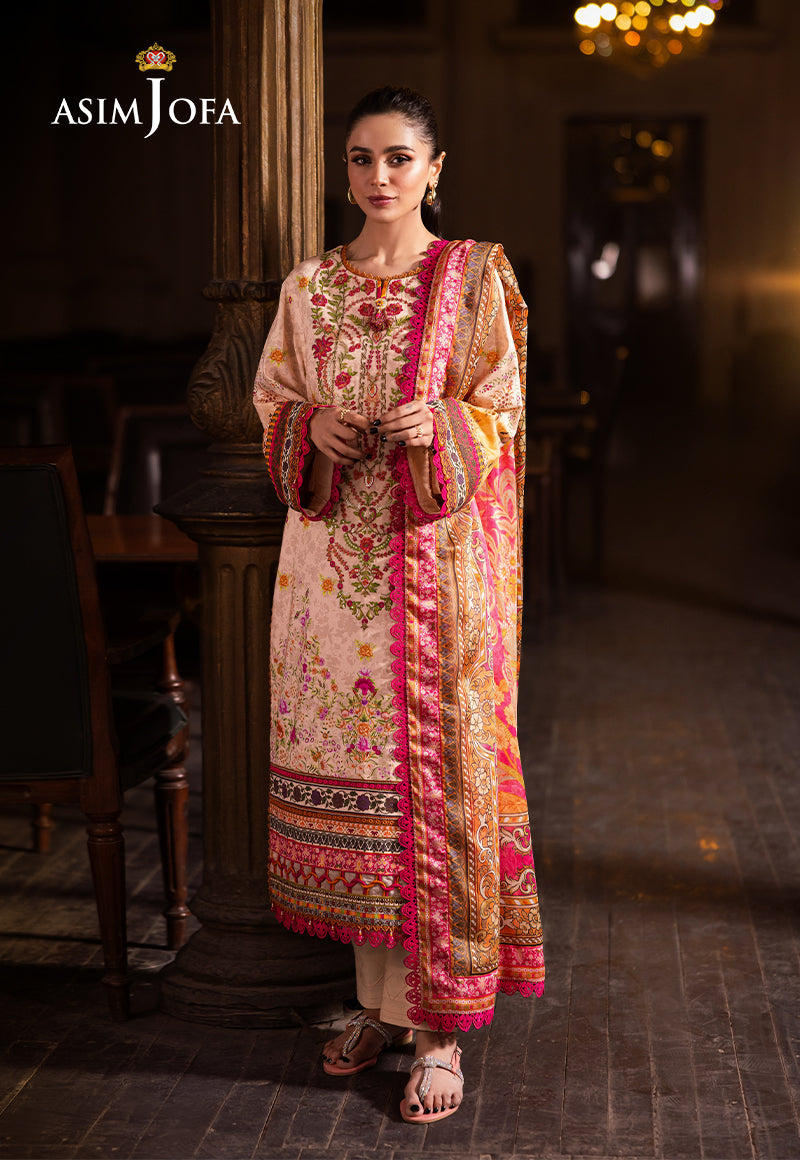 Asim Jofa | Prints Drop 2 | AJUBJ-02 - by - Libasekhas UK - Registered Vendor of : Asim Jofa - 100% Original Designer Dresss