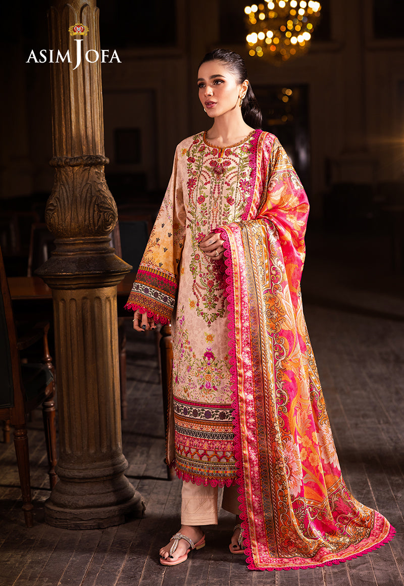 Asim Jofa | Prints Drop 2 | AJUBJ-02 - by - Libasekhas UK - Registered Vendor of : Asim Jofa - 100% Original Designer Dresss
