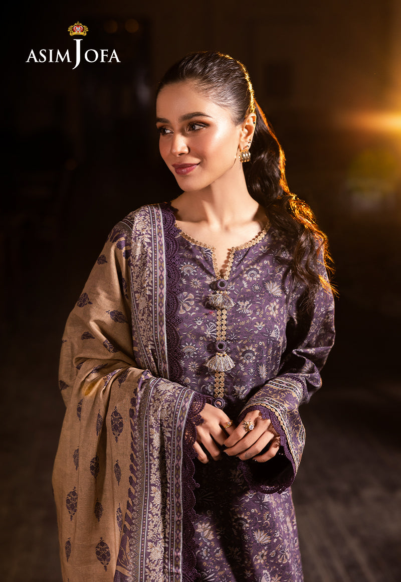 Asim Jofa | Prints Drop 2 | AJUBJ-48 - by - Libasekhas UK - Registered Vendor of : Asim Jofa - 100% Original Designer Dresss