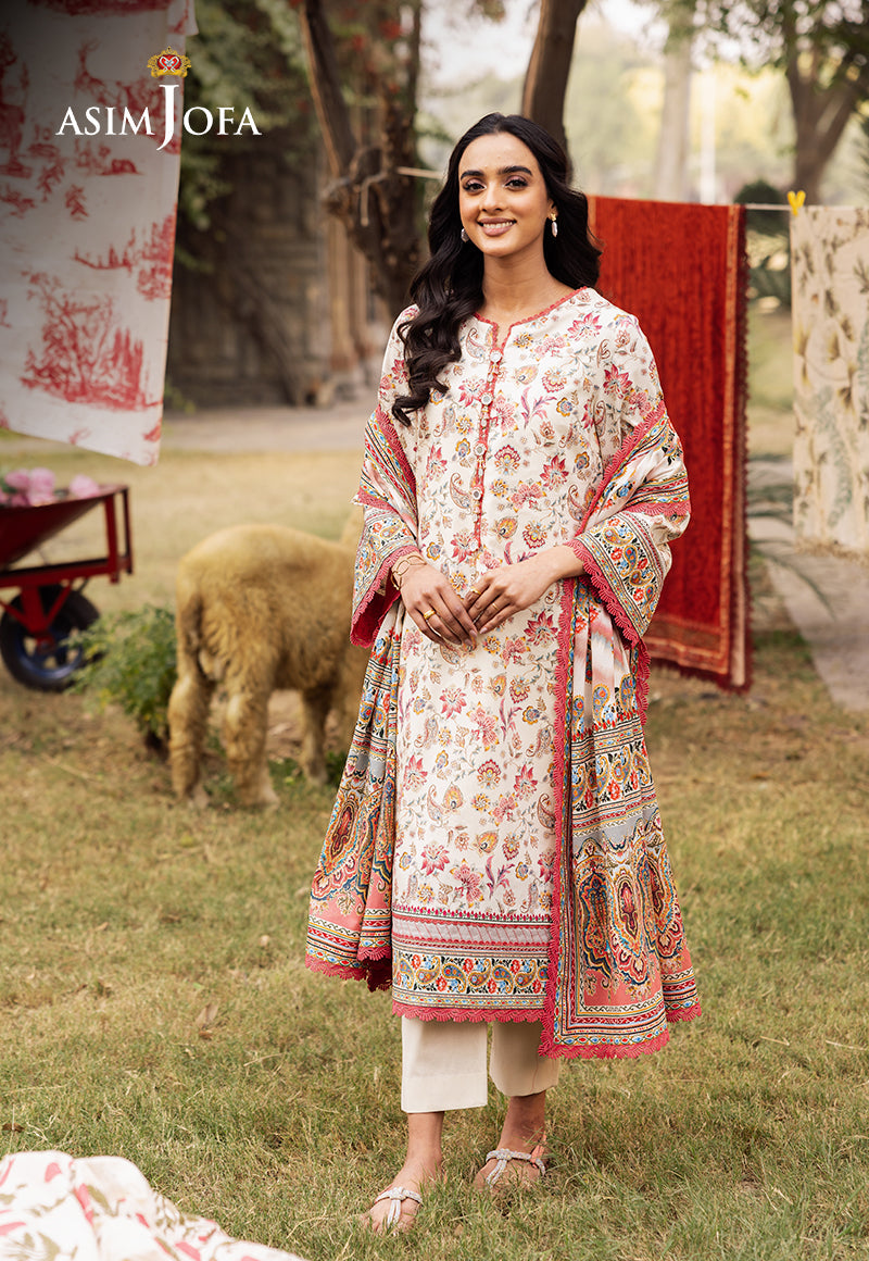 Asim Jofa | Prints Drop 2 | AJUBJ-50 - by - Libasekhas UK - Registered Vendor of : Asim Jofa - 100% Original Designer Dresss