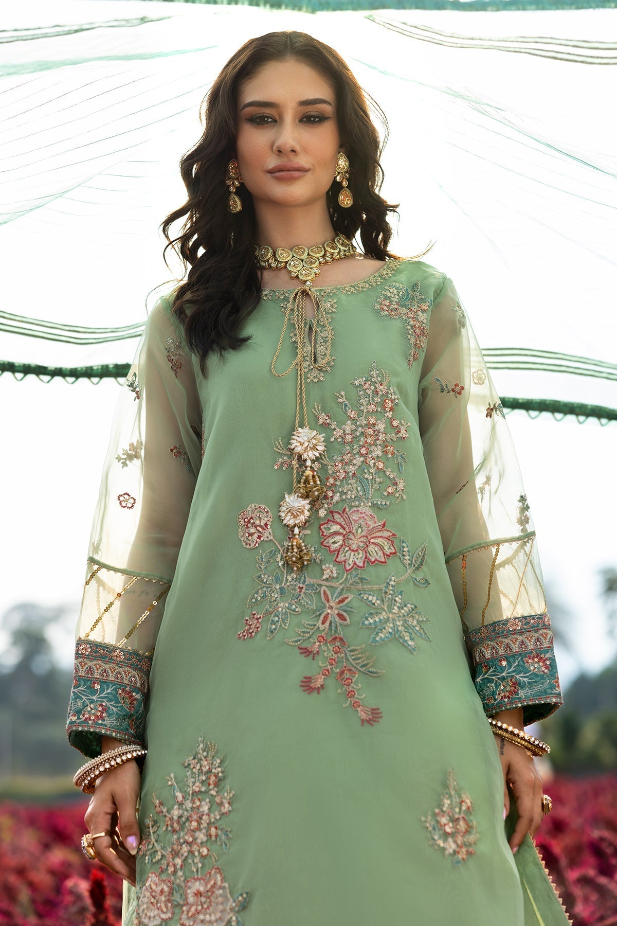 Charizma | Festive Pret | CMA-5-110 - by - Libasekhas UK - Registered Vendor of : Charizma - 100% Original Designer Dresss