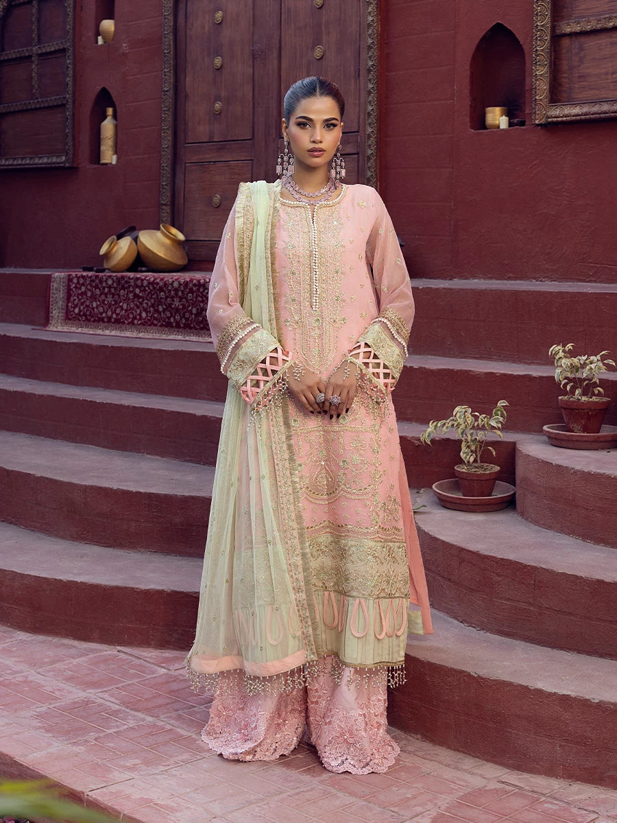 Salitex | Signature Festive Chiffon | SUNW6JI016UT - by - Libasekhas UK - Registered Vendor of : Salitex - 100% Original Designer Dresss