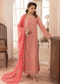 Sahane | Elyssa Festive Chiffon | CT-19003 Rosa - ELYSSA - by - Libasekhas UK - Registered Vendor of : Sahane - 100% Original Designer Dresss