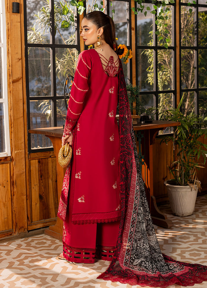 Sahane | Roses De Feu Festive | CT22003 Rosee - by - Libasekhas UK - Registered Vendor of : Sahane - 100% Original Designer Dresss