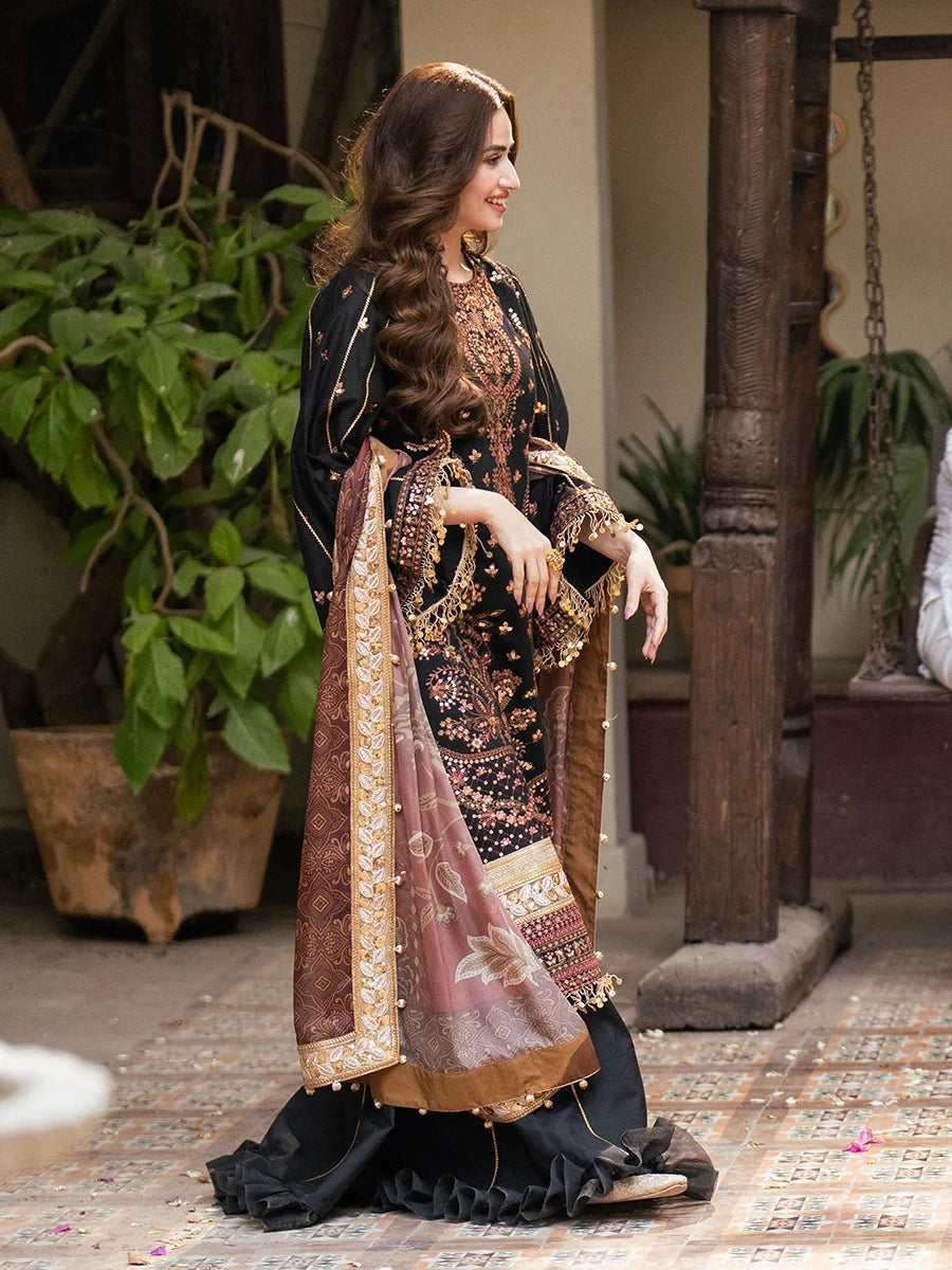 Salitex | Signature Festive Chiffon | SUNW6NO025UT - by - Libasekhas UK - Registered Vendor of : Salitex - 100% Original Designer Dresss