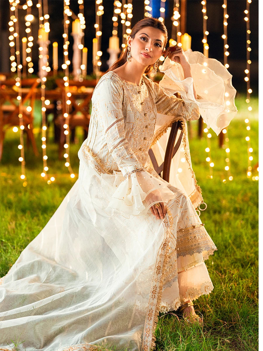 Salitex | Signature Festive Chiffon | UNS25WW009UT - by - Libasekhas UK - Registered Vendor of : Salitex - 100% Original Designer Dresss