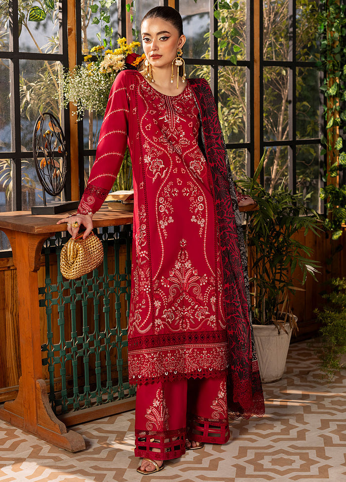 Sahane | Roses De Feu Festive | CT22003 Rosee - by - Libasekhas UK - Registered Vendor of : Sahane - 100% Original Designer Dresss