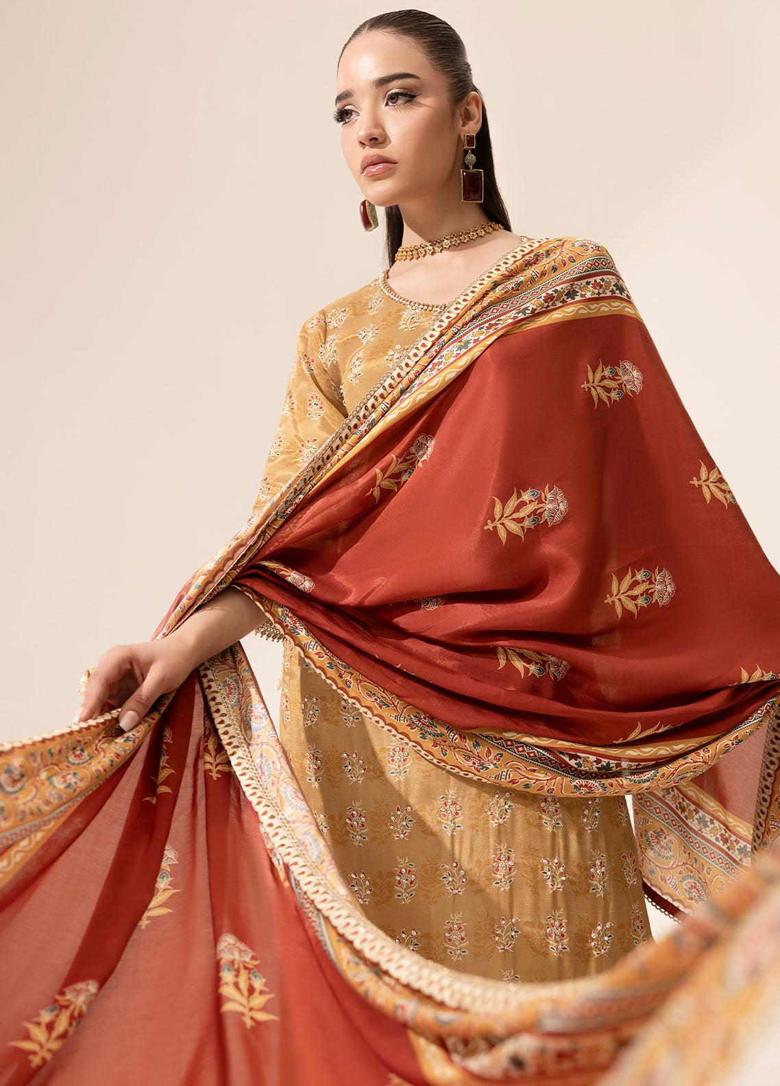 Sahane | Suay Silk Handwork Edit | CT-15002 MAYA - SUAY - by - Libasekhas UK - Registered Vendor of : Sahane - 100% Original Designer Dresss