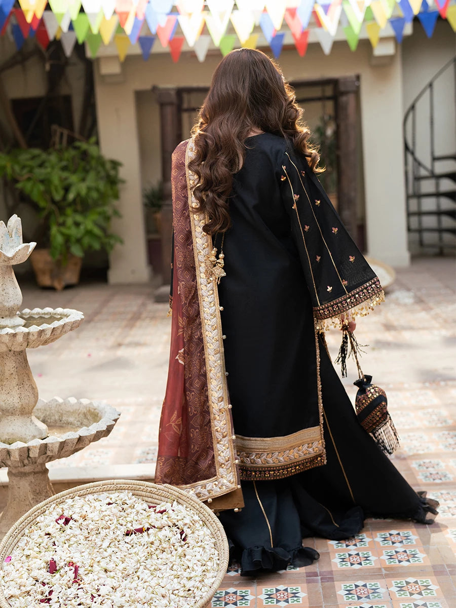 Salitex | Signature Festive Chiffon | SUNW6NO025UT - by - Libasekhas UK - Registered Vendor of : Salitex - 100% Original Designer Dresss