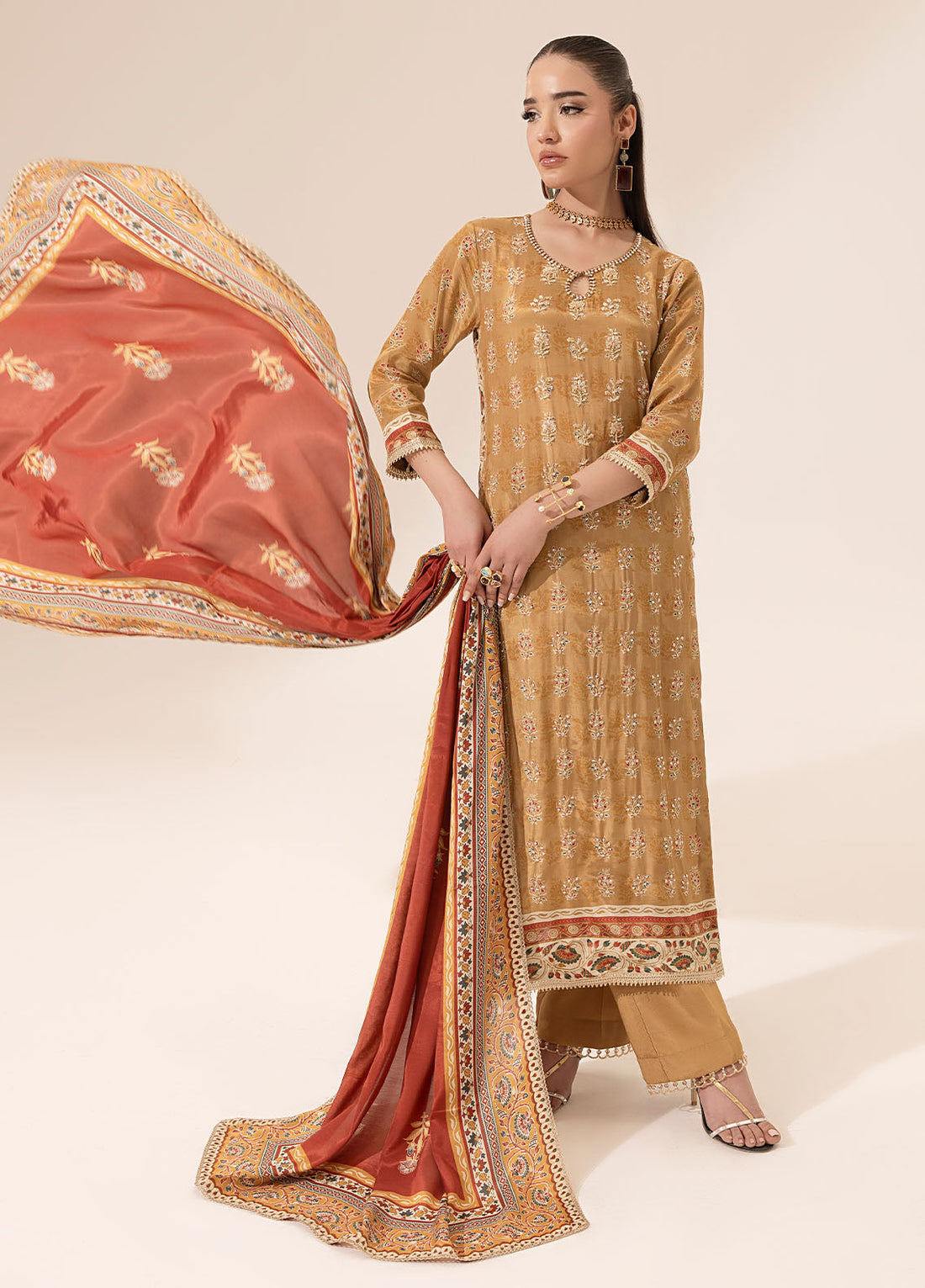 Sahane | Suay Silk Handwork Edit | CT-15002 MAYA - SUAY - by - Libasekhas UK - Registered Vendor of : Sahane - 100% Original Designer Dresss