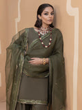 Hem Stitch | Raw Silk Edit 25 | Noor - by - Libasekhas UK - Registered Vendor of : Hemstitch - 100% Original Designer Dresss