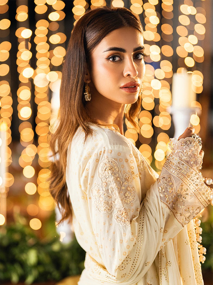 Salitex | Signature Festive Chiffon | UNS25WW011UT - by - Libasekhas UK - Registered Vendor of : Salitex - 100% Original Designer Dresss