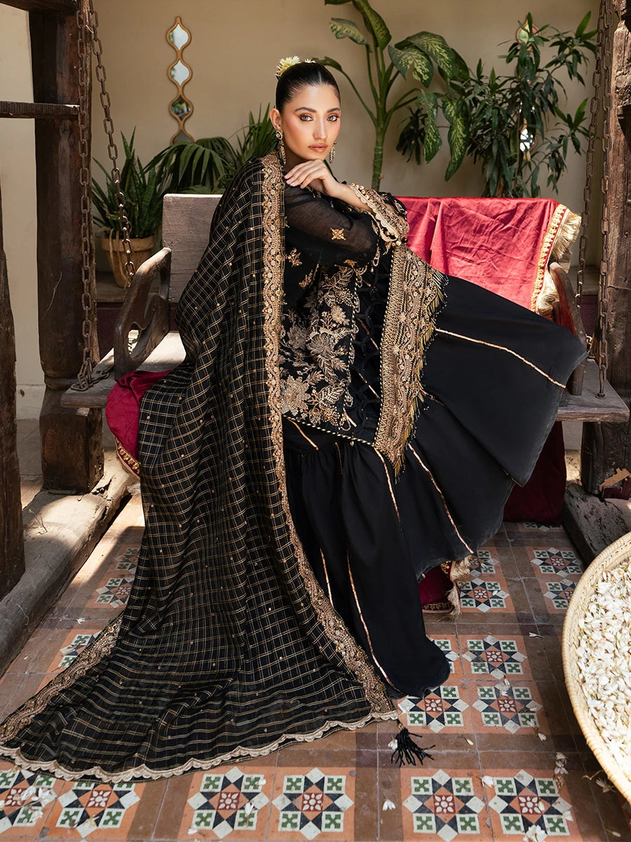 Salitex | Signature Festive Chiffon | SUNW6JI041UT - by - Libasekhas UK - Registered Vendor of : Salitex - 100% Original Designer Dresss