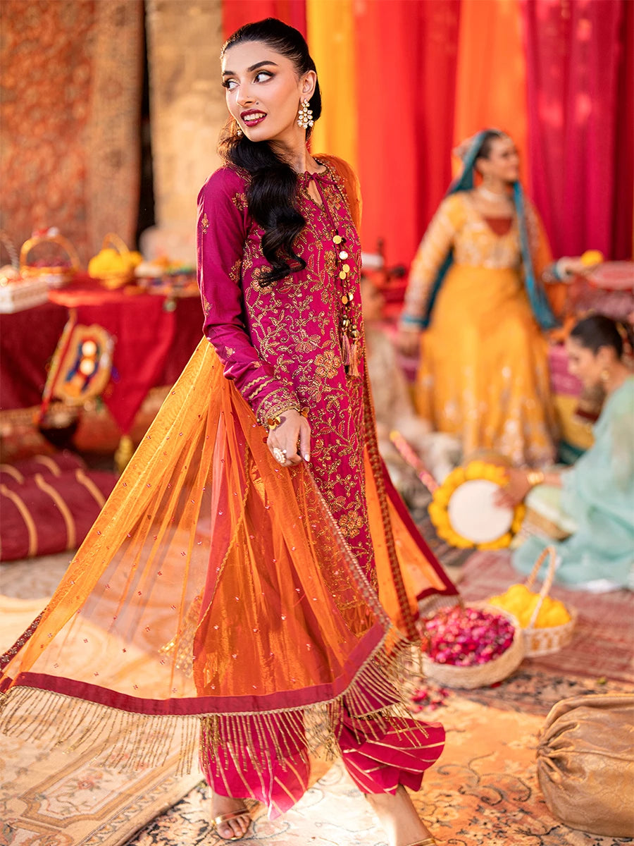 Salitex | Shehnai Festive | No013 - by - Libasekhas UK - Registered Vendor of : Salitex - 100% Original Designer Dresss