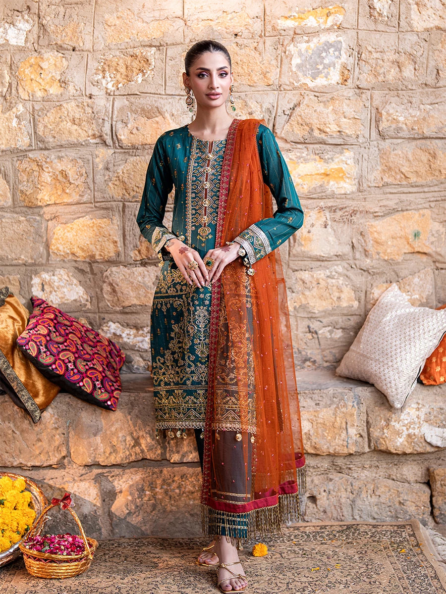 Salitex | Shehnai Festive | No014 - by - Libasekhas UK - Registered Vendor of : Salitex - 100% Original Designer Dresss
