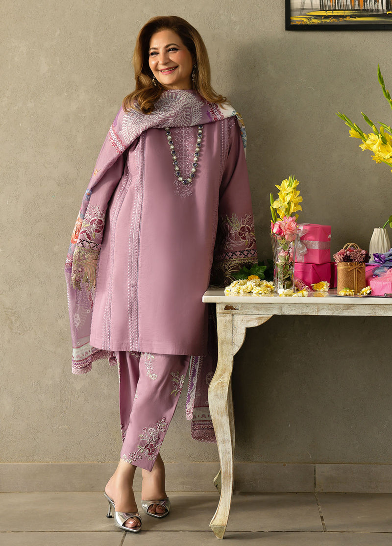 Sahane | In Laws in Lawn Eid Edit | CT-21003 Lilaia - by - Libasekhas UK - Registered Vendor of : Sahane - 100% Original Designer Dresss