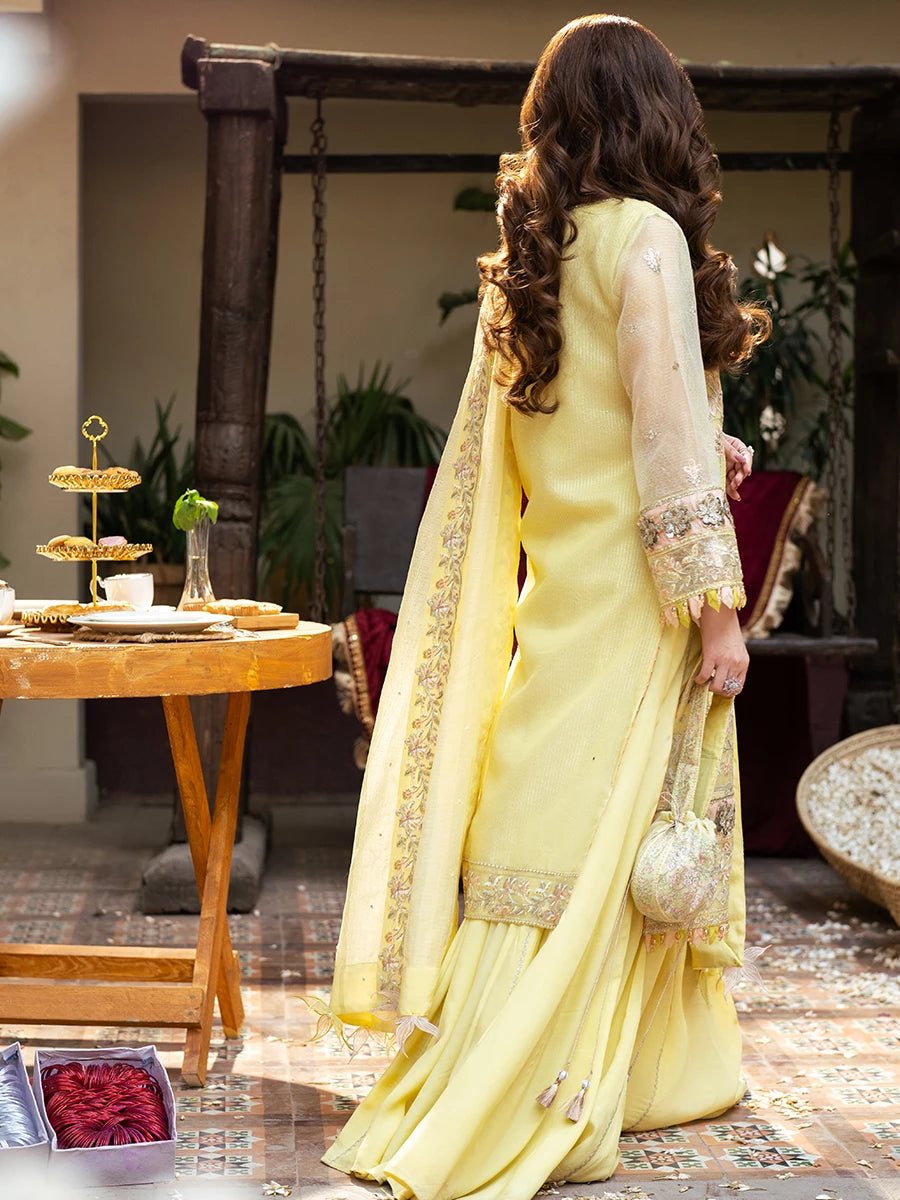 Salitex | Signature Festive Chiffon | SUNW6NO030UT - by - Libasekhas UK - Registered Vendor of : Salitex - 100% Original Designer Dresss