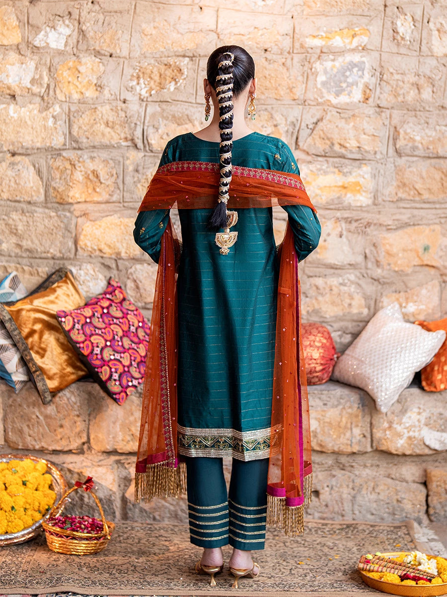 Salitex | Shehnai Festive | No014 - by - Libasekhas UK - Registered Vendor of : Salitex - 100% Original Designer Dresss