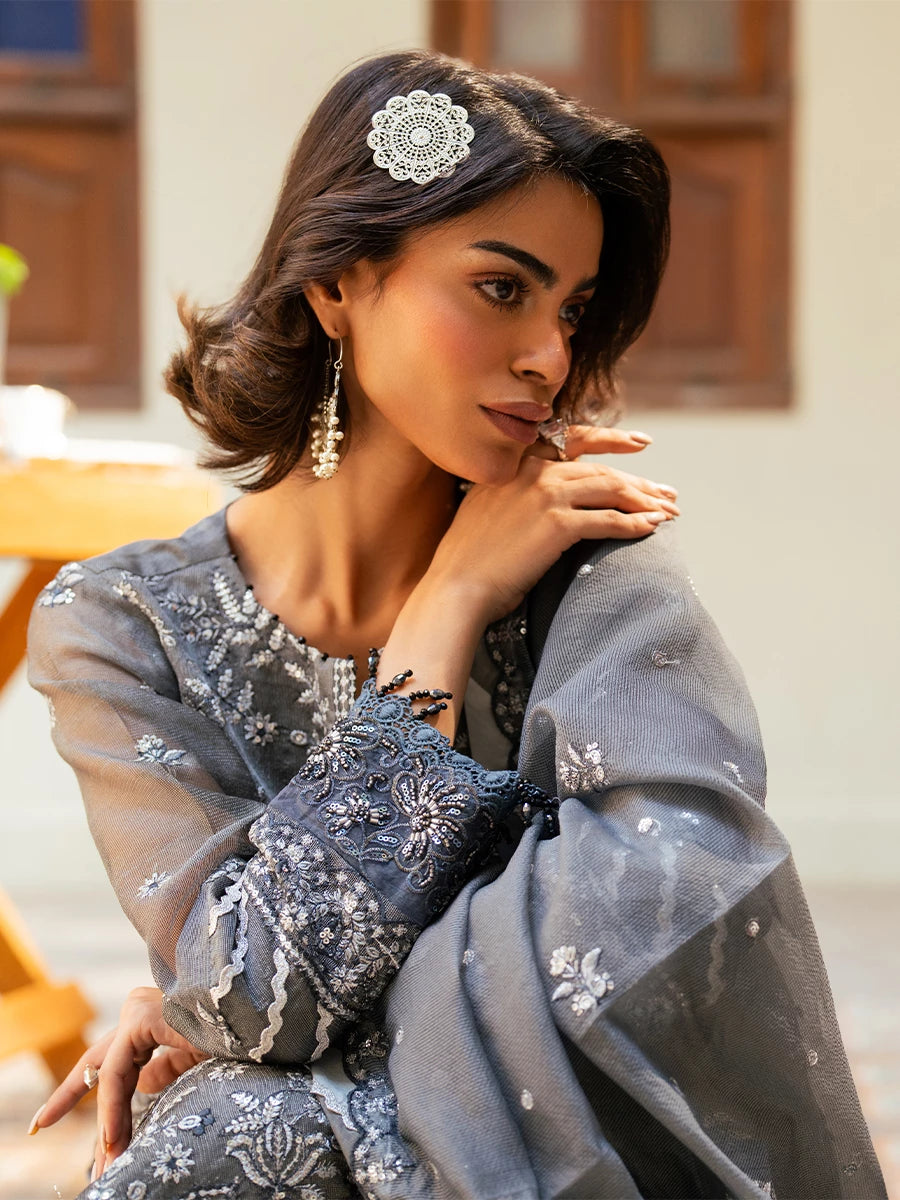 Salitex | Signature Festive Chiffon | SUNW6JI042UT - by - Libasekhas UK - Registered Vendor of : Salitex - 100% Original Designer Dresss