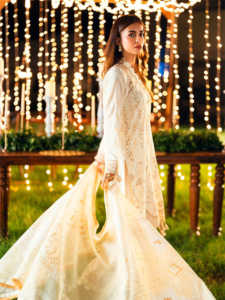 Salitex | Signature Festive Chiffon | UNS25WW012UT - by - Libasekhas UK - Registered Vendor of : Salitex - 100% Original Designer Dresss