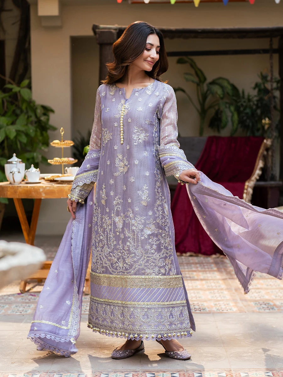 Salitex | Signature Festive Chiffon | SUNW6NO026UT - by - Libasekhas UK - Registered Vendor of : Salitex - 100% Original Designer Dresss