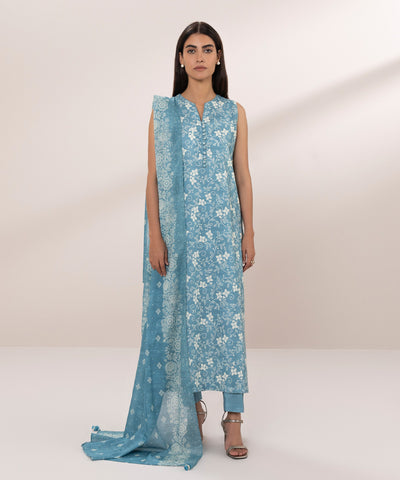Sapphire | Eid Collection | D109 - by - Libasekhas UK - Registered Vendor of : Sapphire - 100% Original Designer Dresss