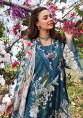 Elaf Premium | Prints Chikankari 24 | 02B SERENITA - by - Libasekhas UK - Registered Vendor of : Elaf Premium - 100% Original Designer Dresss