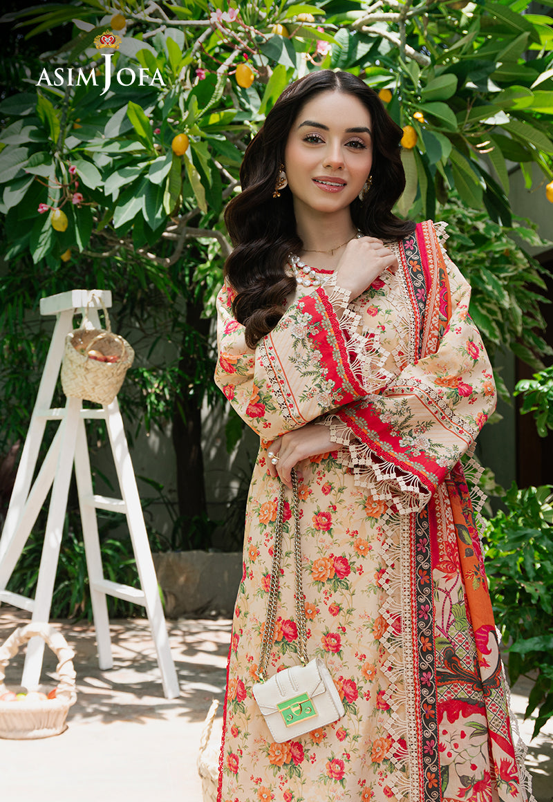 Asim Jofa | Prints Drop 2 | AJUUB-31 - by - Libasekhas UK - Registered Vendor of : Asim Jofa - 100% Original Designer Dresss