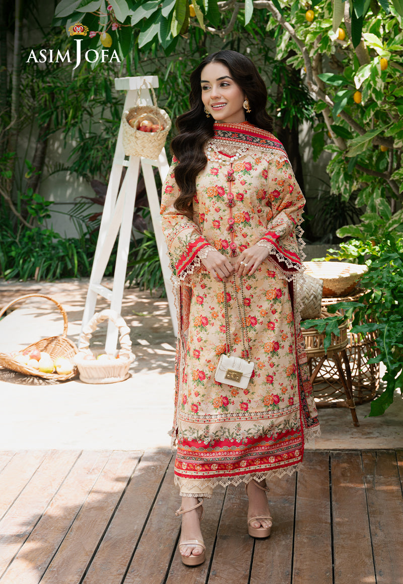 Asim Jofa | Prints Drop 2 | AJUUB-31 - by - Libasekhas UK - Registered Vendor of : Asim Jofa - 100% Original Designer Dresss