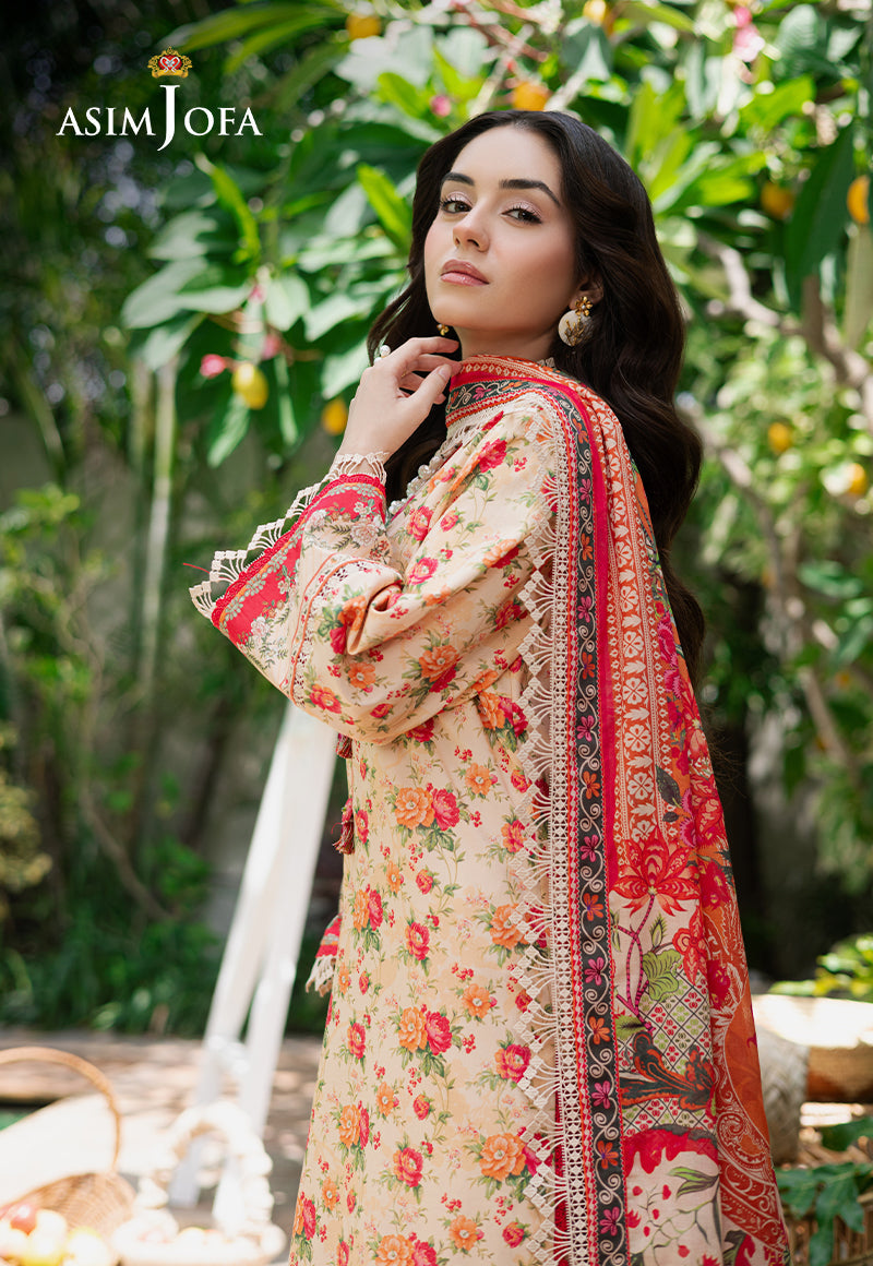Asim Jofa | Prints Drop 2 | AJUUB-31 - by - Libasekhas UK - Registered Vendor of : Asim Jofa - 100% Original Designer Dresss