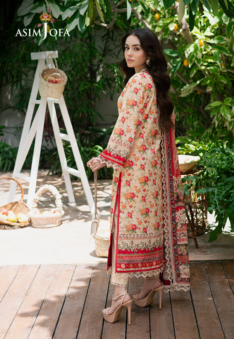 Asim Jofa | Prints Drop 2 | AJUUB-31 - by - Libasekhas UK - Registered Vendor of : Asim Jofa - 100% Original Designer Dresss