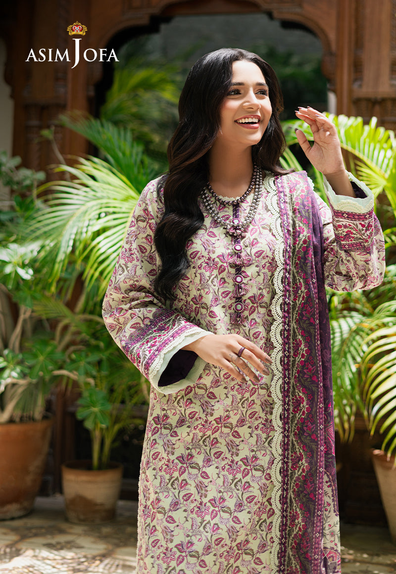 Asim Jofa | Prints Drop 2 | AJUUB-27 - by - Libasekhas UK - Registered Vendor of : Asim Jofa - 100% Original Designer Dresss