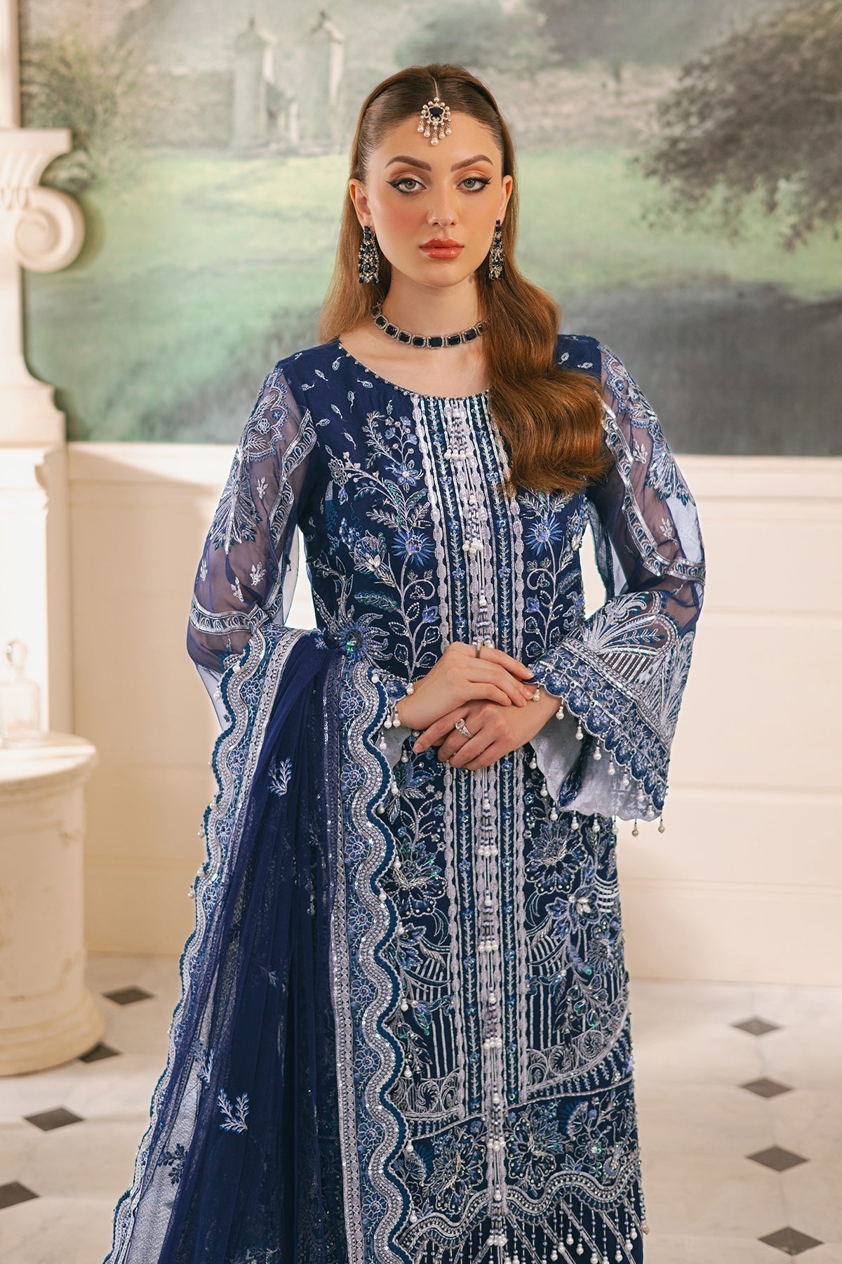 Raeesa Premium | Ada Premium Collection | HU - 48 Meeri - by - Libasekhas UK - Registered Vendor of : Raeesa Premium - 100% Original Designer Dresss
