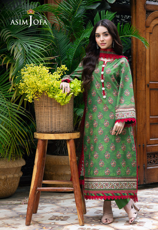 Asim Jofa | Prints Drop 2 | AJUUB-40 - by - Libasekhas UK - Registered Vendor of : Asim Jofa - 100% Original Designer Dresss