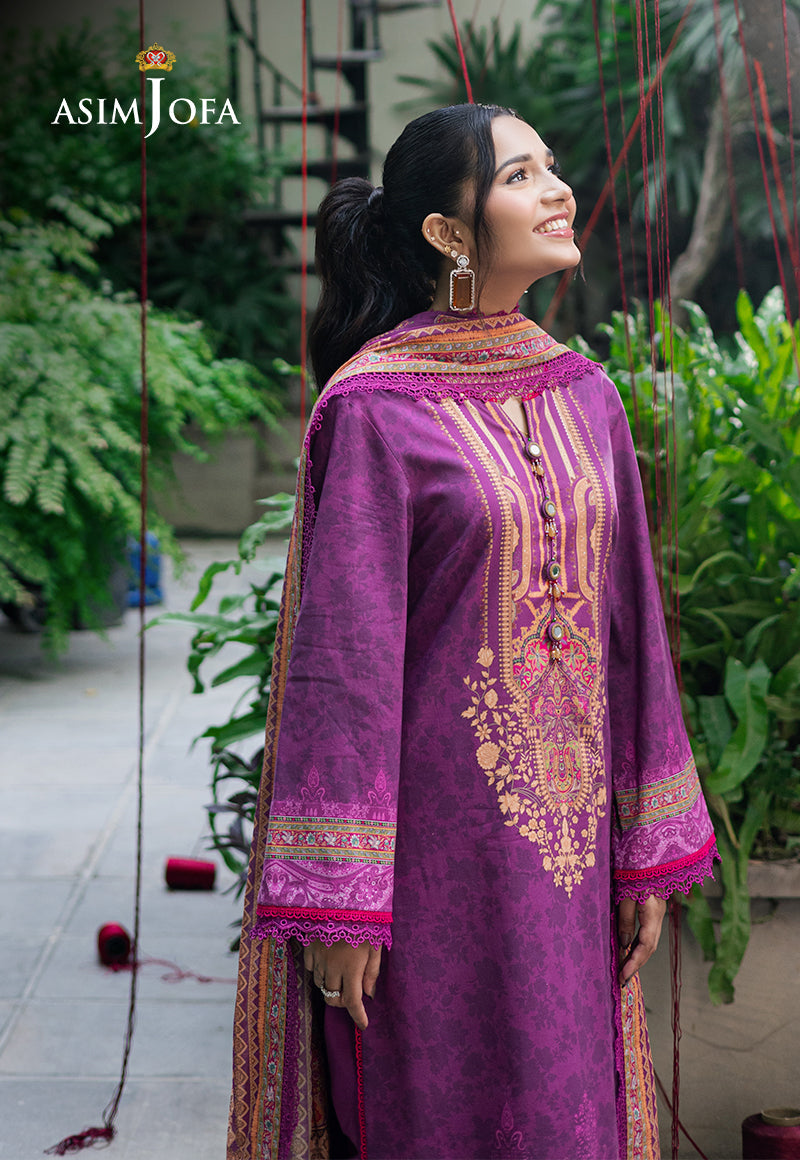 Asim Jofa | Prints Drop 2 |AJUUB-30 - by - Libasekhas UK - Registered Vendor of : Asim Jofa - 100% Original Designer Dresss