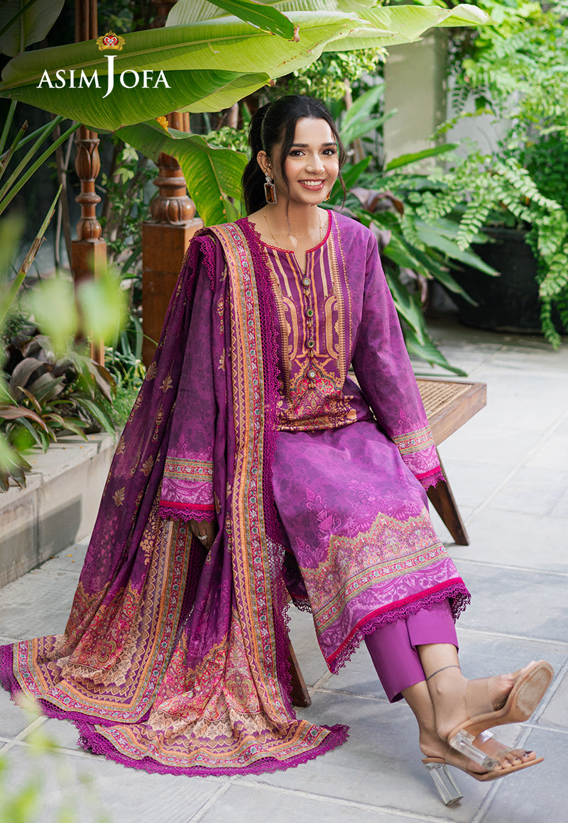 Asim Jofa | Prints Drop 2 |AJUUB-30 - by - Libasekhas UK - Registered Vendor of : Asim Jofa - 100% Original Designer Dresss