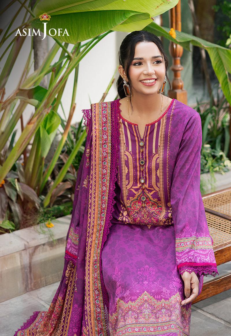 Asim Jofa | Prints Drop 2 |AJUUB-30 - by - Libasekhas UK - Registered Vendor of : Asim Jofa - 100% Original Designer Dresss
