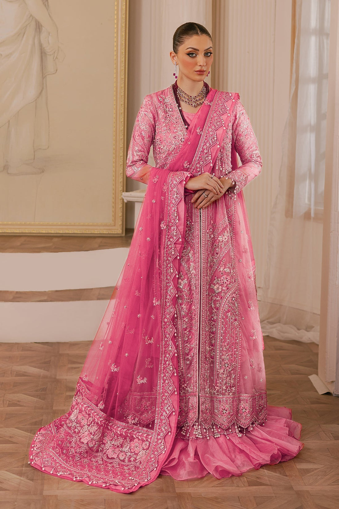 Raeesa Premium | Ada Premium Collection | HU - 44 Rosella - by - Libasekhas UK - Registered Vendor of : Raeesa Premium - 100% Original Designer Dresss