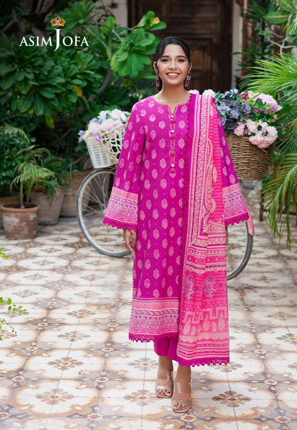 Asim Jofa | Prints Drop 2 | AJUUB-33 - by - Libasekhas UK - Registered Vendor of : Asim Jofa - 100% Original Designer Dresss