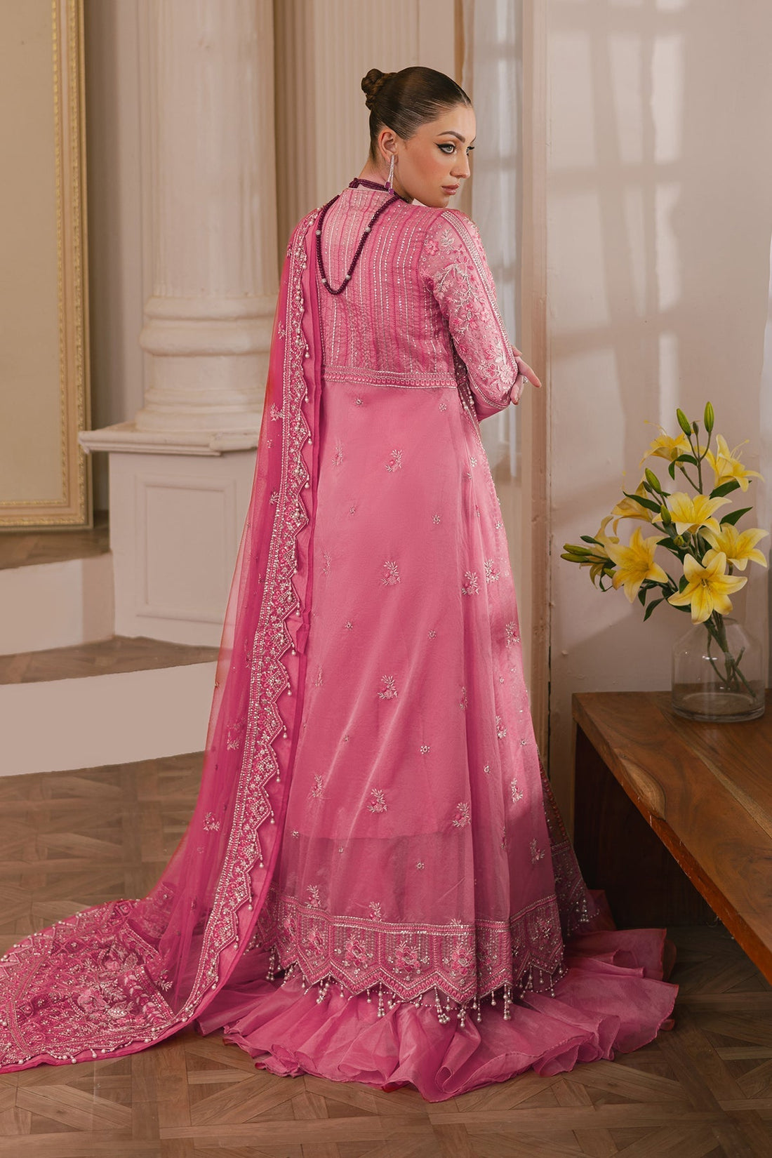 Raeesa Premium | Ada Premium Collection | HU - 44 Rosella - by - Libasekhas UK - Registered Vendor of : Raeesa Premium - 100% Original Designer Dresss