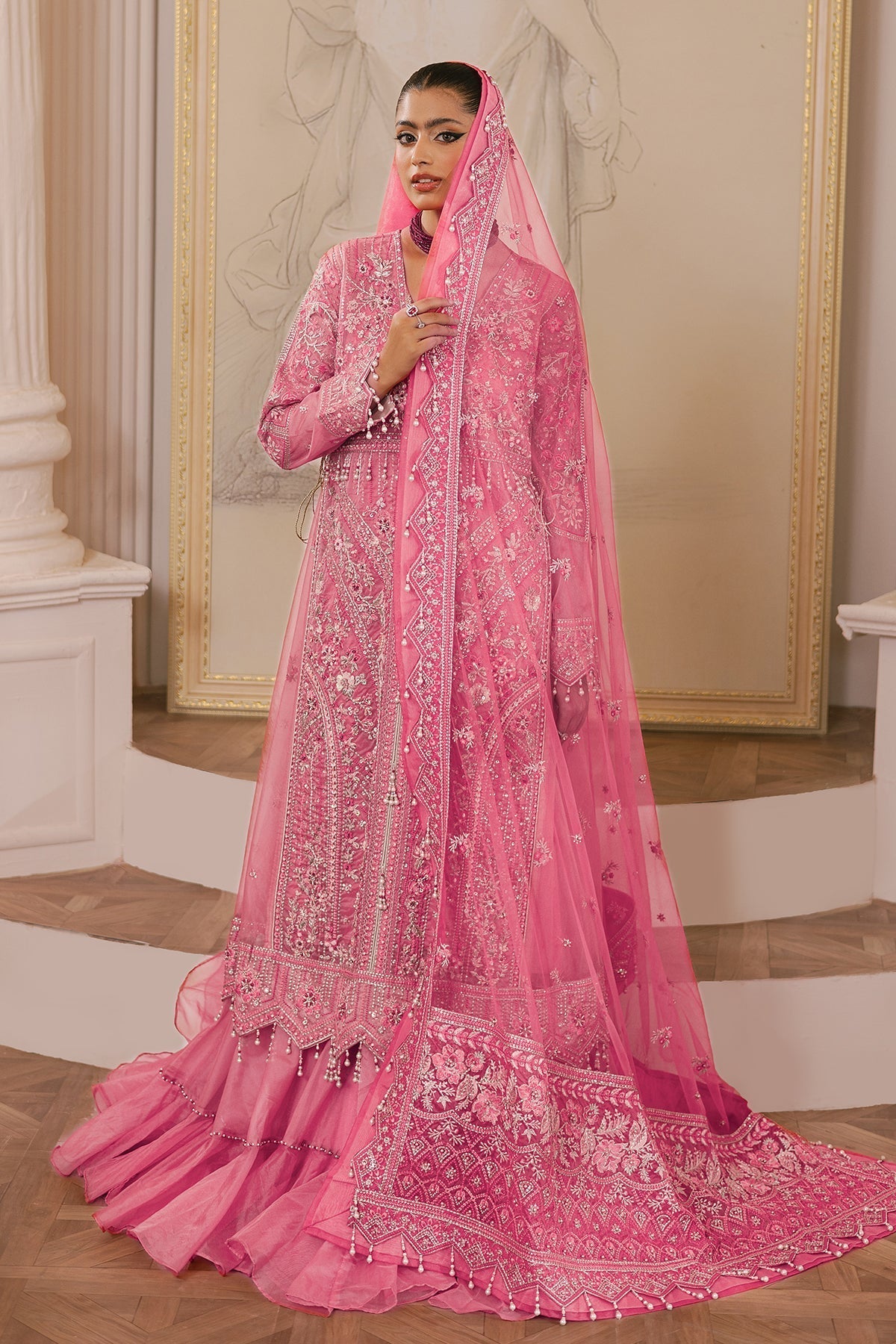 Raeesa Premium | Ada Premium Collection | HU - 44 Rosella - by - Libasekhas UK - Registered Vendor of : Raeesa Premium - 100% Original Designer Dresss