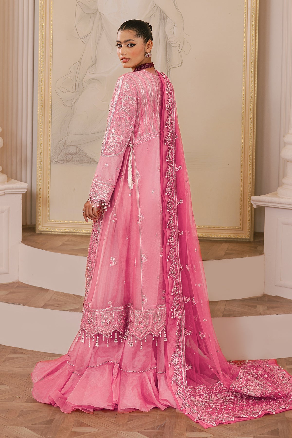Raeesa Premium | Ada Premium Collection | HU - 44 Rosella - by - Libasekhas UK - Registered Vendor of : Raeesa Premium - 100% Original Designer Dresss