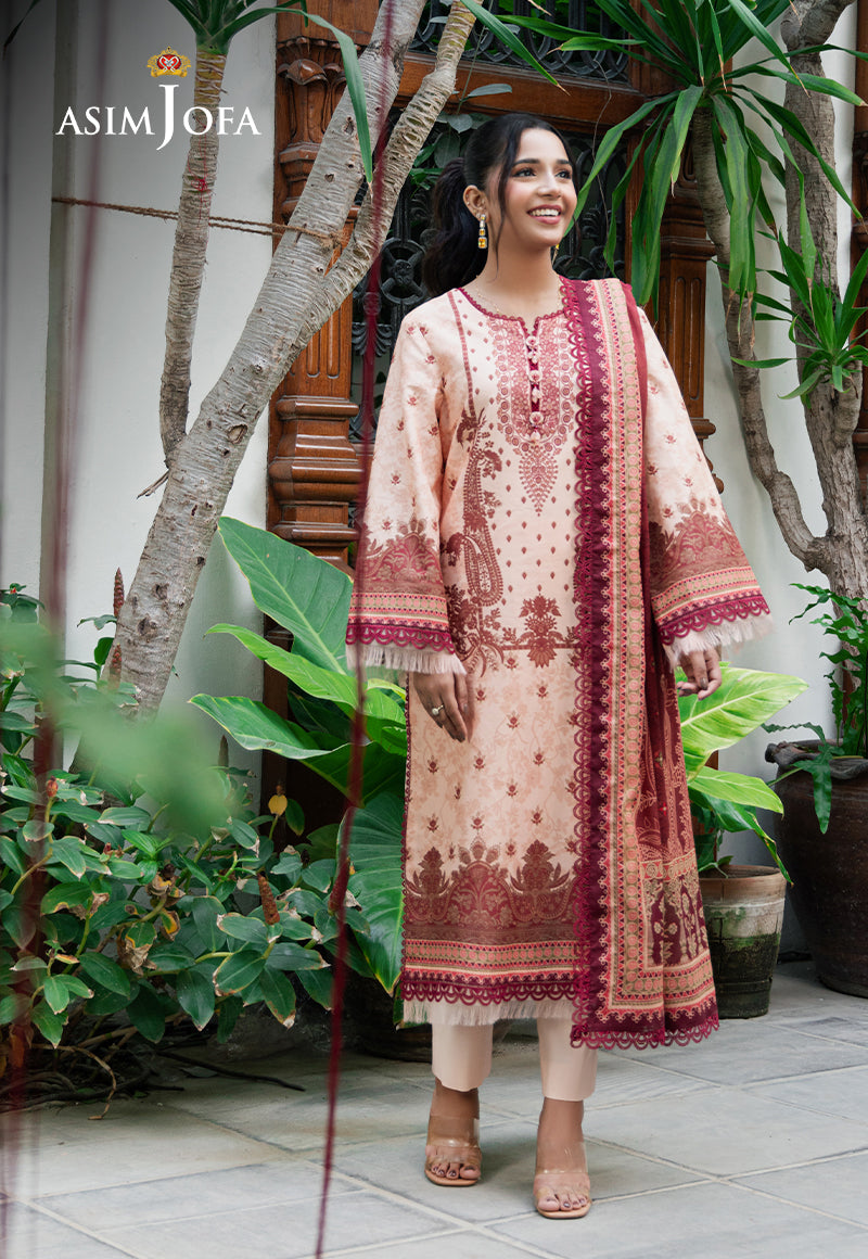 Asim Jofa | Prints Drop 2 | AJUUB-22 - by - Libasekhas UK - Registered Vendor of : Asim Jofa - 100% Original Designer Dresss